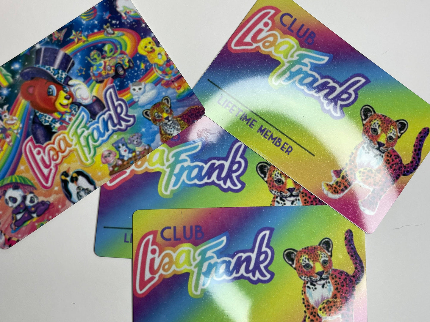 Lifetime Membership Card STICKER!