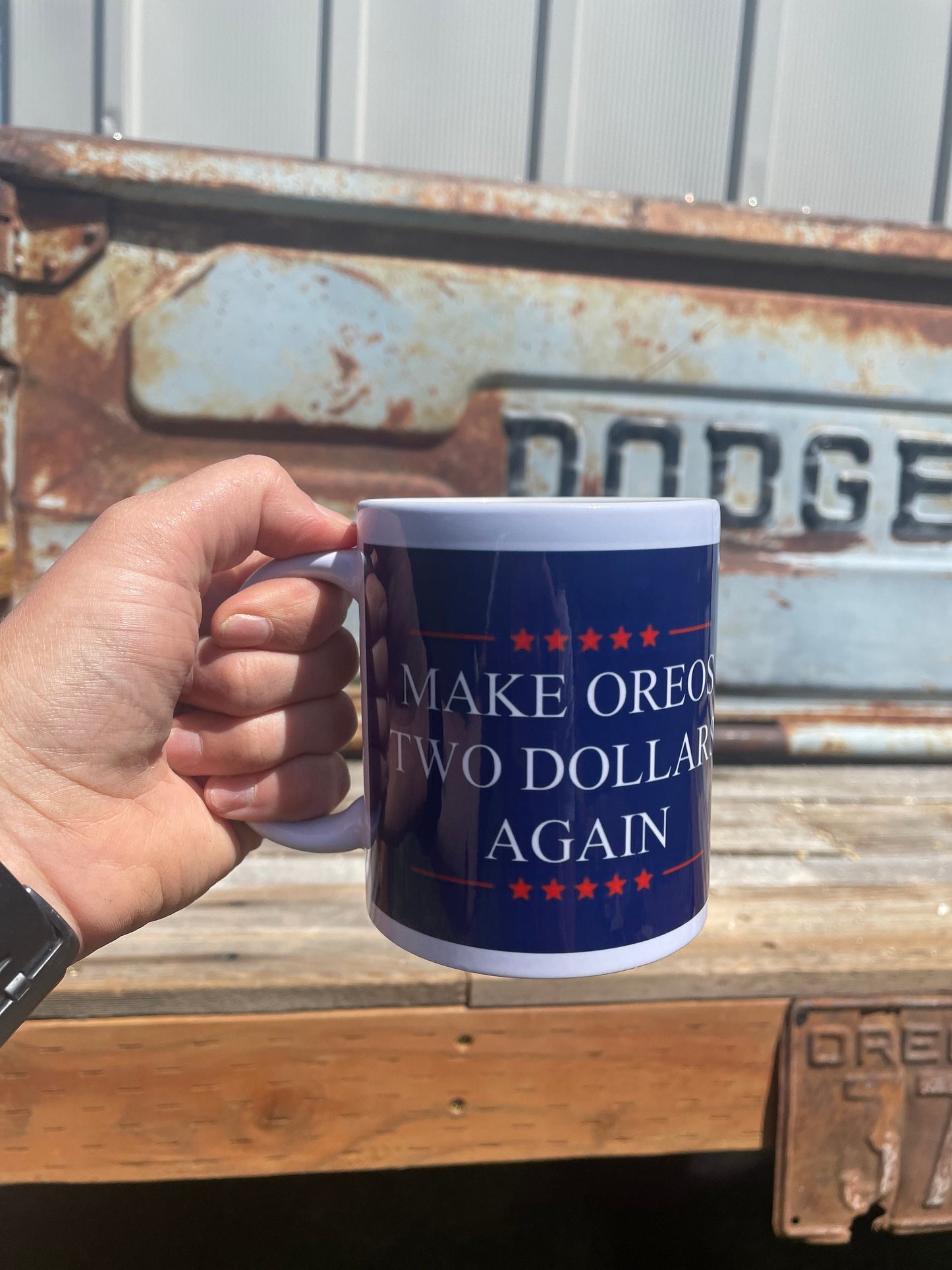 Make Oreos Two Dollars again Coffee Mug