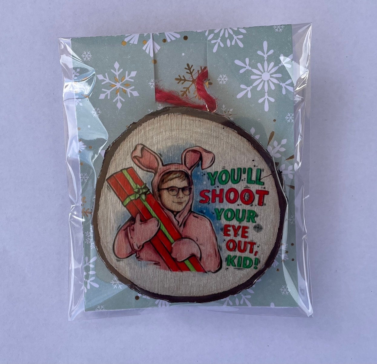 A Christmas Story Christmas Ornament / You’ll shoot your eye out / Christmas Ornament / Ralphie Ornament / Red Ryder Ornament / Classic