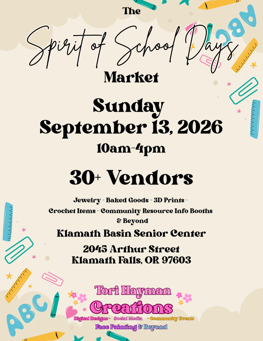 The Spirit of School Days Market