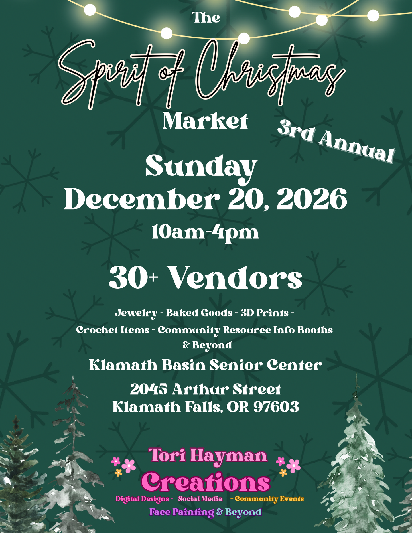 The 3rd Annual Spirit of Christmas Market