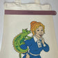 Miss Frizzle Canvas Tote Bag / School Bag / Back to School / Teacher’s Gift