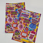 90s sticker sheet / teeny bopper sticker sheet / 90s sticker / 90s stickers / 1990 sticker sheet / stickers / handmade stickers