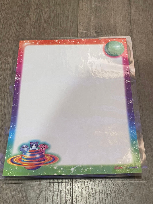 Lisa Frank Stationary (Authentic) / Reusable Stationary / 90’s Tiger Stationary